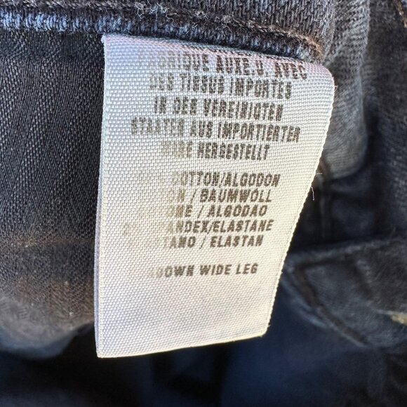 Lucky Brand Flare Bell Bottom Dark Blue Jeans Size 4 - Picture 8 of 14